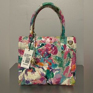 Authentic Floral Brahmin Daylili Melbourne Handbag